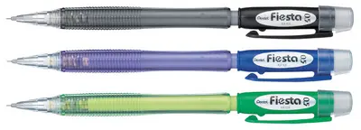 Pentel Porte-mines Fiesta AX105, noir transparent