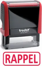 trodat Tampon marqueur de texte XPrint 4912 "RAPPEL