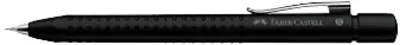 FABER-CASTELL Porte-mines GRIP 2011, noir mat