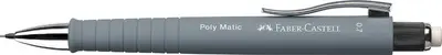 FABER-CASTELL Porte-mines POLY MATIC, gris