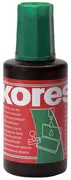 Kores Encre pour tampon encreur, contenu: 27 ml, vert