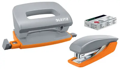 LEITZ Kit mini agrafeuse & mini perforateur Urban Chic