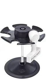 WEDO Porte-timbres, pour 6 timbres, rond, noir