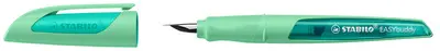 STABILO Stylo plume EASYbuddy M, droitiers, vert menthe