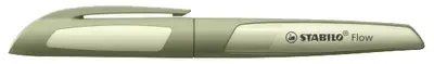 STABILO Stylo à plume Flow MONOCHROME, vert/kaki