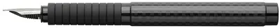 FABER-CASTELL Stylo plume BASIC BLACK, noir