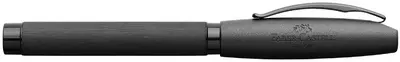 FABER-CASTELL Stylo plume Essentio Aluminium, noir, EF