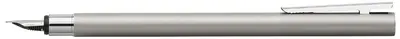 FABER-CASTELL Stylo plume NEO Slim acier inox, mat, EF