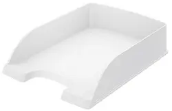 LEITZ Corbeille à courrier Plus Standard, A4, blanc