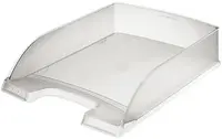 LEITZ Corbeille à courrier Plus standard, A4, givré