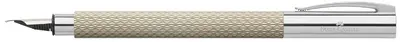 FABER-CASTELL Stylo plume Ambition OpArt White Sand