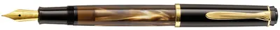 Pelikan Stylo plume M 200, brun marbré, taille de plume: B