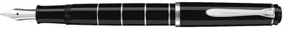 Pelikan Stylo plume "anneaux M 215", couleur: noir