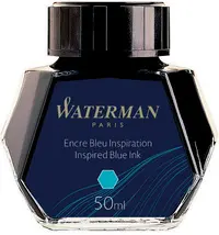 WATERMAN Flacon d'encre, contenu: 50 ml, bleu inspiration