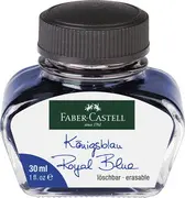 FABER-CASTELL Flacon d'encre, contenu: 30 ml, bleu roy