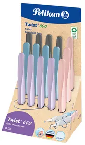 Pelikan Stylo plume Twist eco, présentoir de comptoir