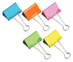 RAPESCO Pinces double clip, largeur: 50 mm, noir