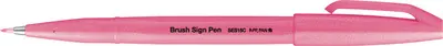 PentelArts Stylo feutre Brush Sign Pen SES15, rose fluo