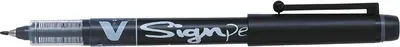 PILOT Stylo feutre V Sign Pen, noir