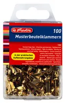 herlitz Attaches parisiennes, contenu: 100 pièces, métal