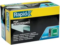 Rapid Agrafes 140/6, contenu: 5.000 pièces, zingué