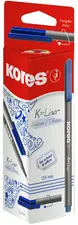 Kores Feutres "K-Liner", largeur de tracé: 0,4 mm, bleu