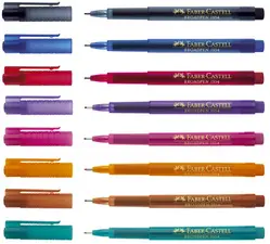 FABER-CASTELL Stylo feutre BROADPEN 1554, bleu