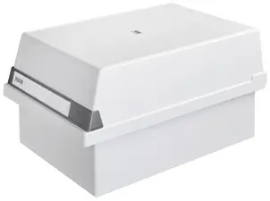 HAN Boîte à fiches, A6 paysage, pour 800 cartes, gris clair