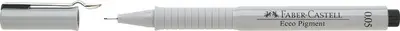 FABER-CASTELL Stylo feutre ECCO PIGMENT 0,6 mm, noir
