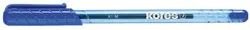 Kores Stylo bille jetable K-PEN k1, tracé: F, bleu