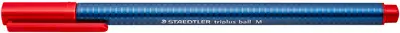 STAEDTLER Stylo à bille triplus ball 437 M, rouge