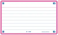 Oxford Fiches "Flash 2.0", 75 x 125 mm, uni, bleu