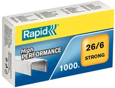Rapid Agrafes Strong 65/6, galvanisé