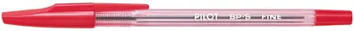 PILOT Stylo à bille BP-S Fine, rouge