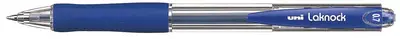 uni-ball Stylo bille rétractable Laknock, extra large, bleu