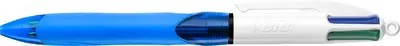 BIC Stylo à bille rétractable 4 Colours Grip, épaisseur du