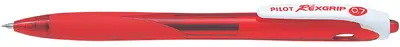 PILOT Stylo à bille REXGRIP Begreen, rétractable, F, rouge