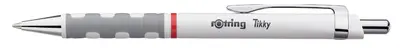 rotring Stylo à bille rétractable Tikky, blanc