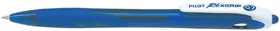PILOT Stylo à bille REXGRIP Begreen, rétractable, M, bleu