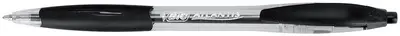 BIC Stylo à bille rétractable Atlantis Classic, noir