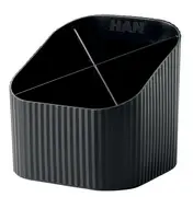 HAN Multipot à crayons Re-X-LOOP, plastique éco, noir