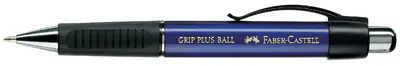 FABER-CASTELL Stylo à bille rétractable GRIP PLUS, noir