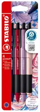 STABILO Stylo à bille pointball NatureCOLORS, étui de 4