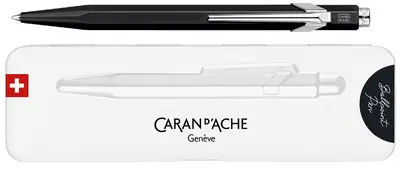 CARAN D'ACHE Stylo à bille 849 POPLINE FLUO, noir