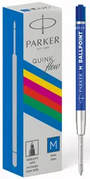 PARKER Recharge pour stylo à bille QUINKflow ECO, bleu