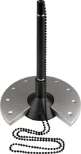 helit Porte-stylo Silver "the base", avec chaîne, argent