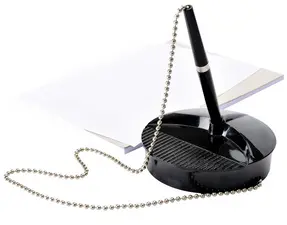 Fellowes Stylo à bille sur socle, noir