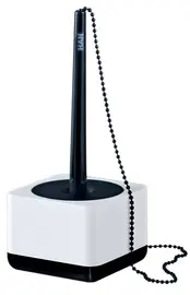HAN Porte-stylo à bille i-Line, plastique, blanc / noir