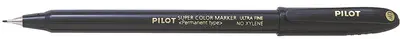 PILOT Marqueur permanent ultrafin, noir