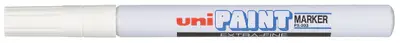 uni-ball Marqueur permanent PAINT MARKER PX203, blanc